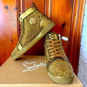 Christian Louboutin Louis Antic Python Strass 43.5
